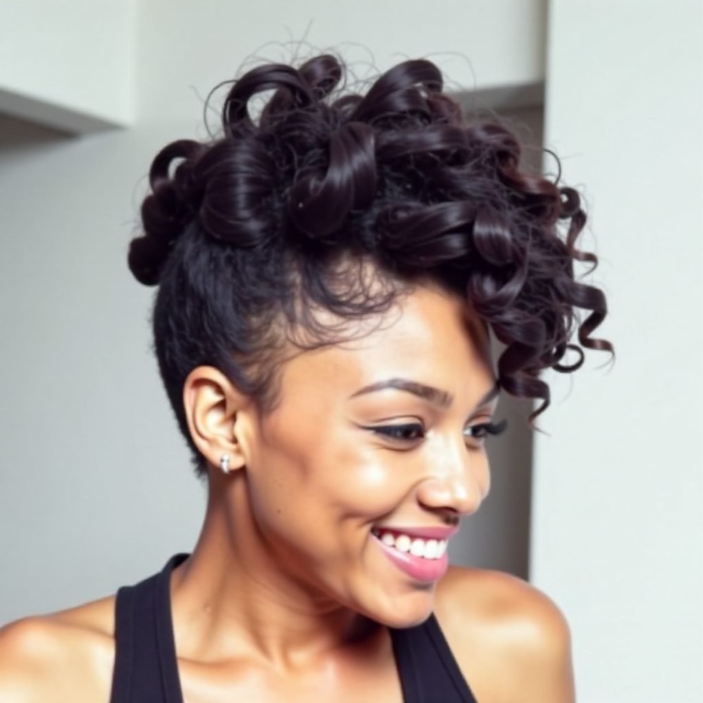 30 Remarkable Natural Hair Mohawk Hairstyles