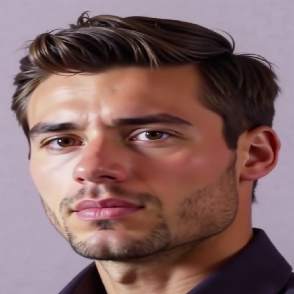 Zac Efron short shaggy haircut
