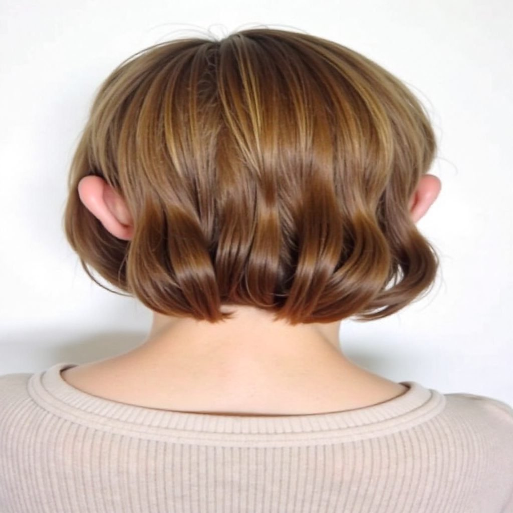 easy loose bun updo for long hair
