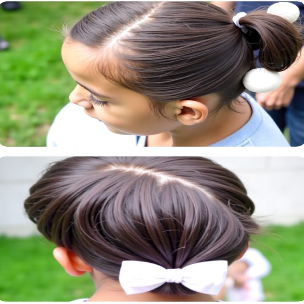 pigtails for baby girls