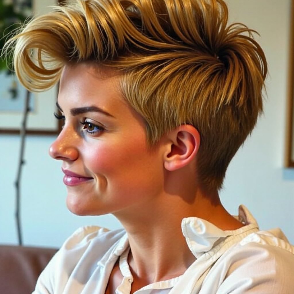 short flat top haircut with faded sides