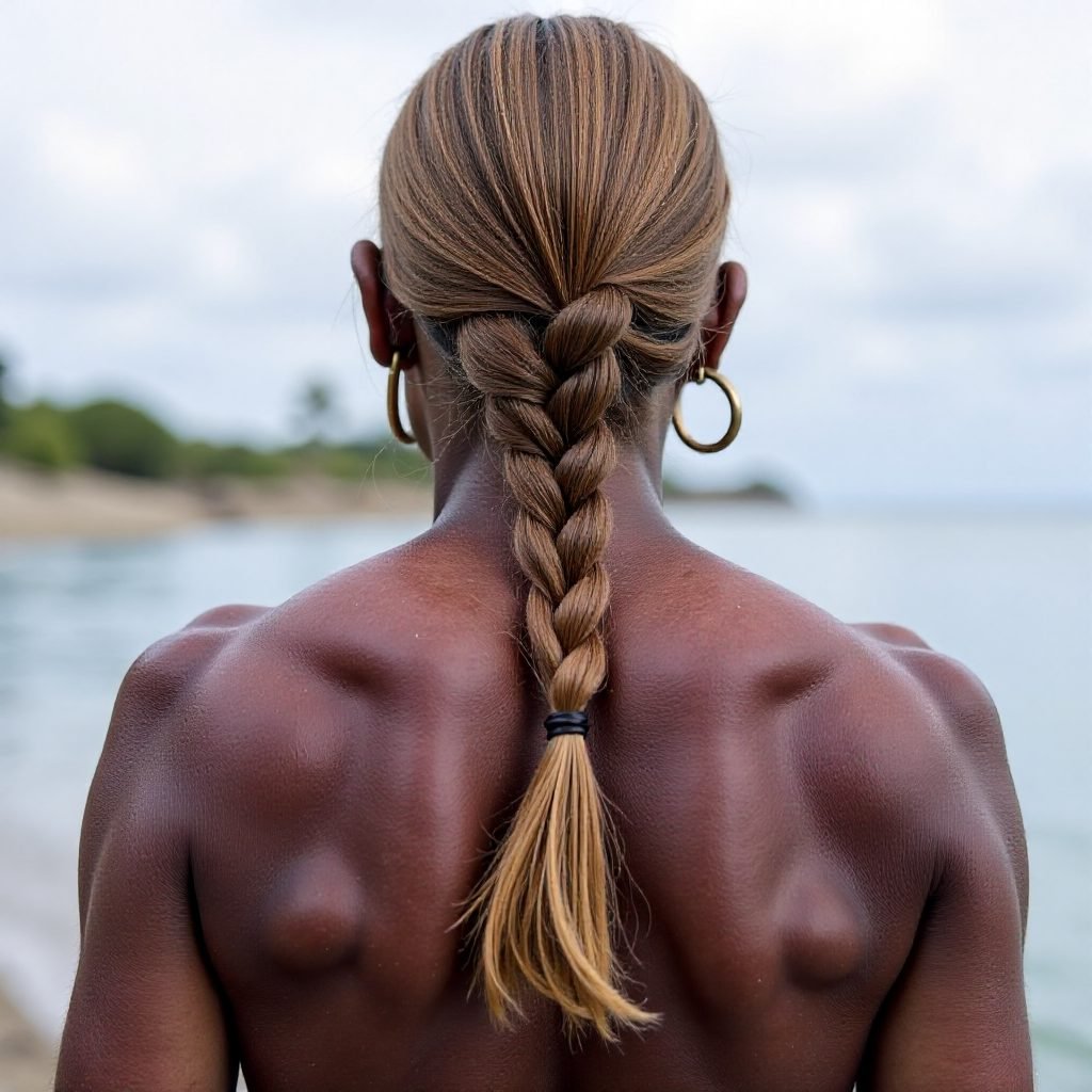 Strand Braid From Ponytail