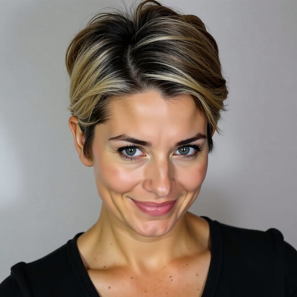 Messy Updo With A Bandana