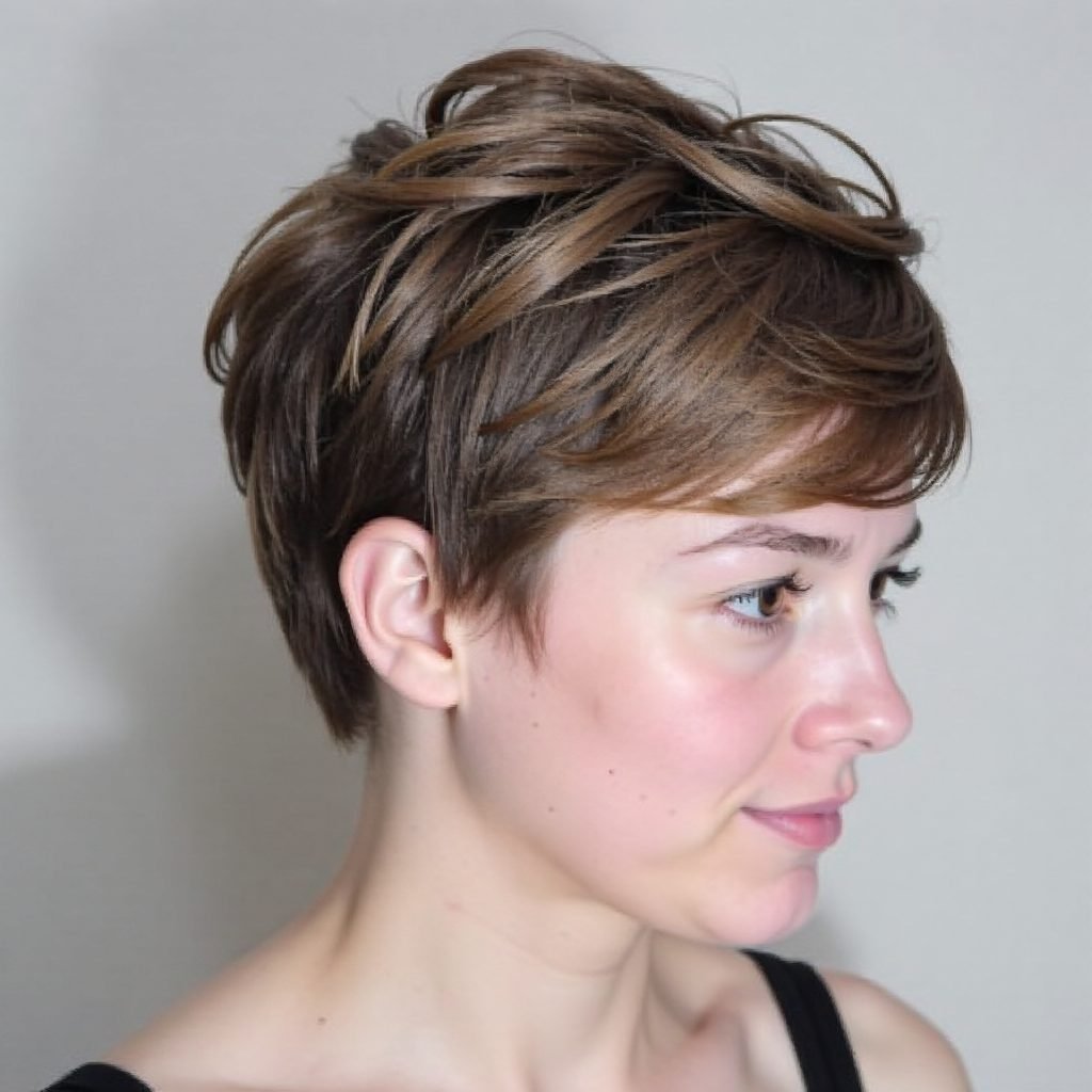 Braided Mohawk With Hair Clips