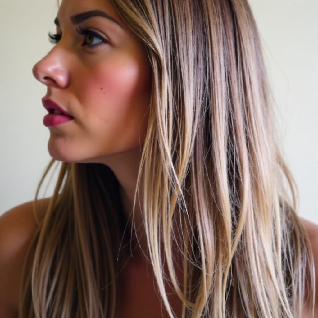 Tribal Hair Stencil