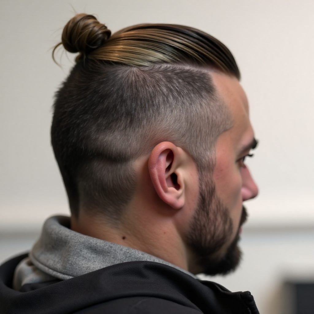 Mohawk Man Bun
