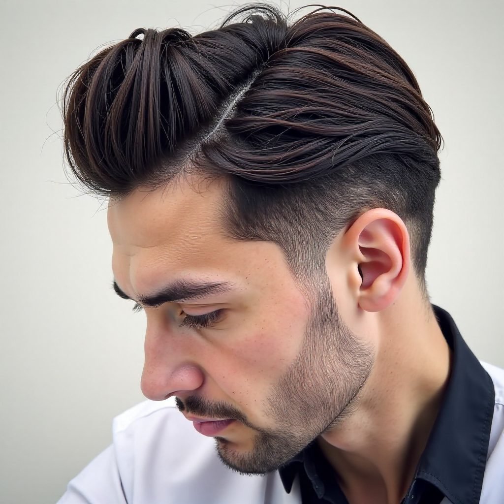 Pompadour Men's Hairstyle