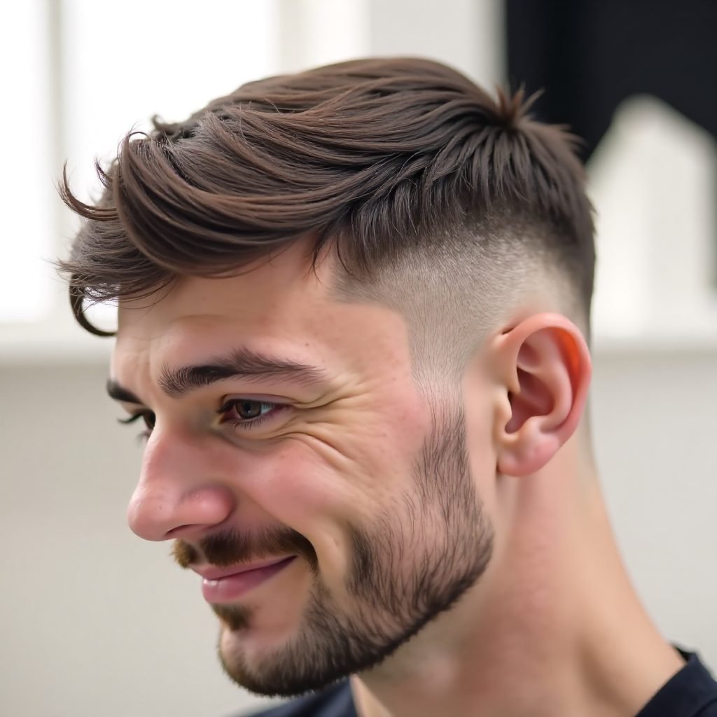 Classic French Crop With High Fade