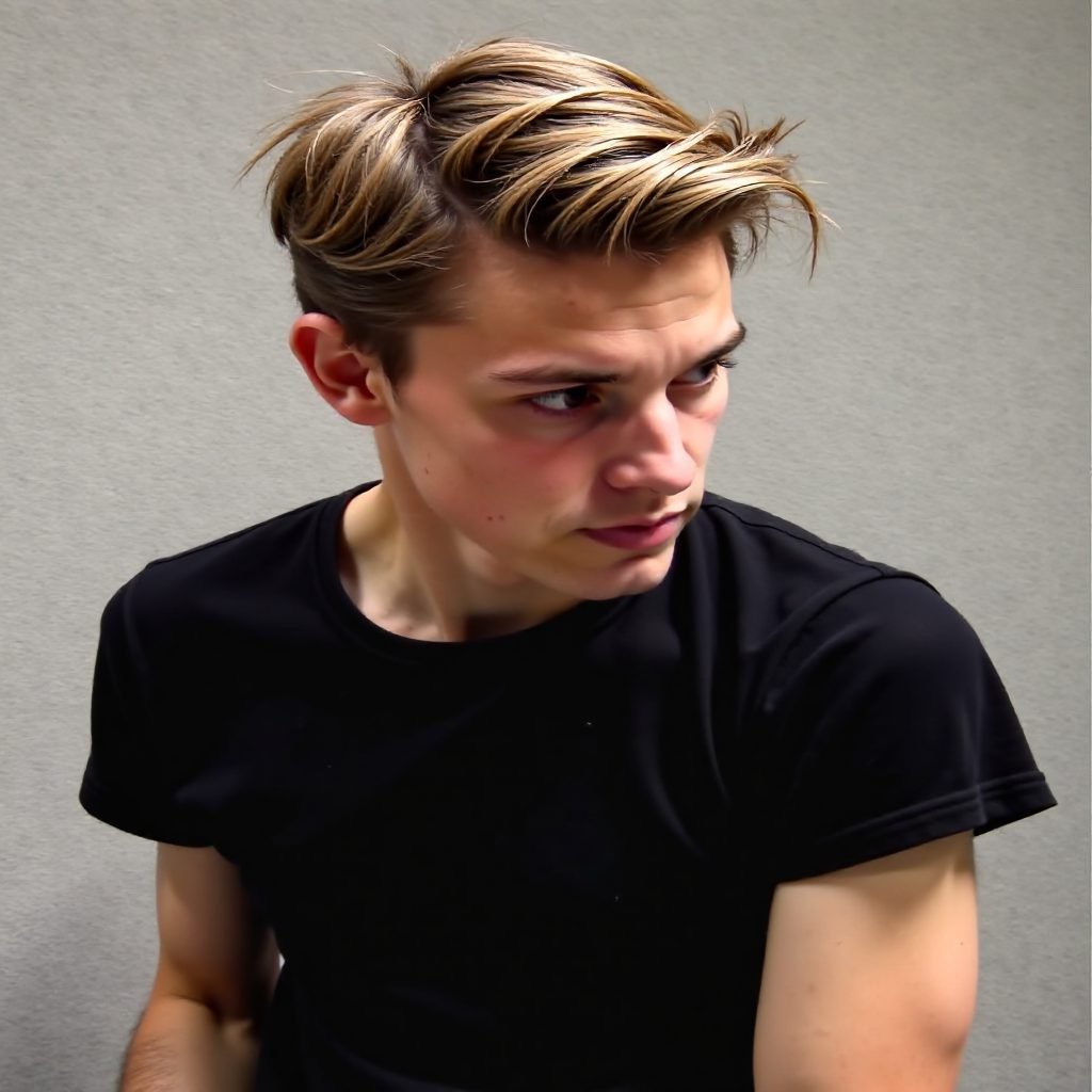 A Prince Charming with Warm Natural Blonde Hair
