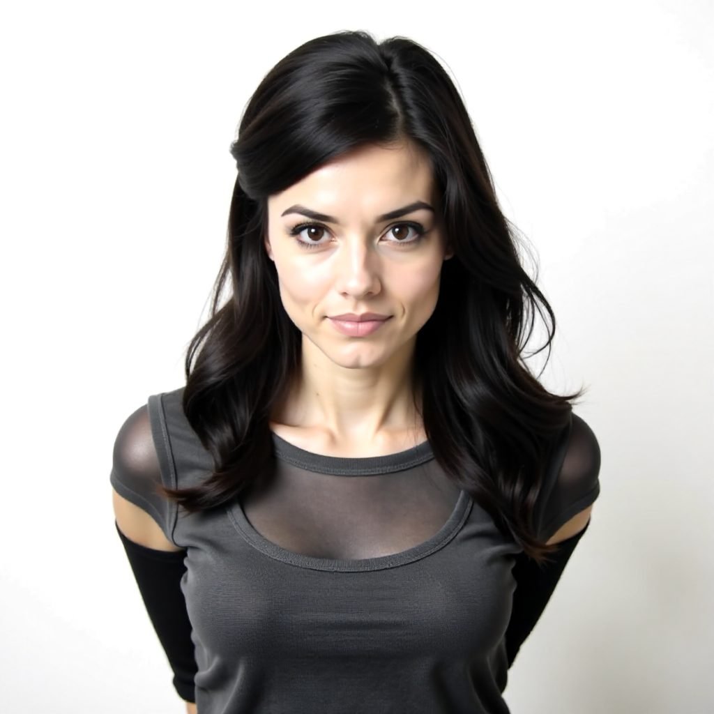 Long Hair with Short Choppy Bangs