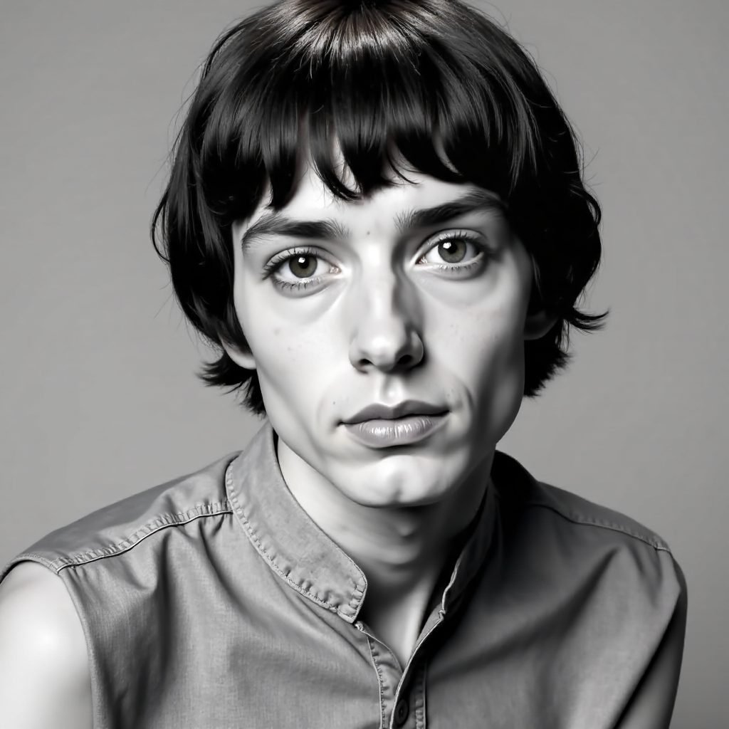 Short Haircut with Textured Bangs