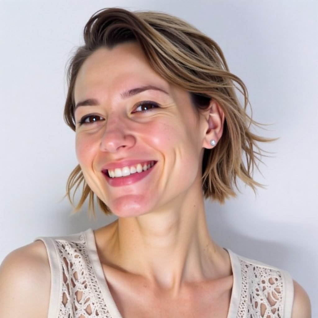 Lovely Layered Bob for Fine Locks