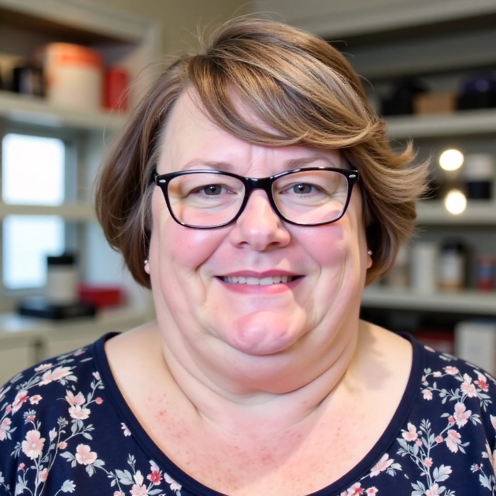 Micro Bob with Bangs for Senior Women