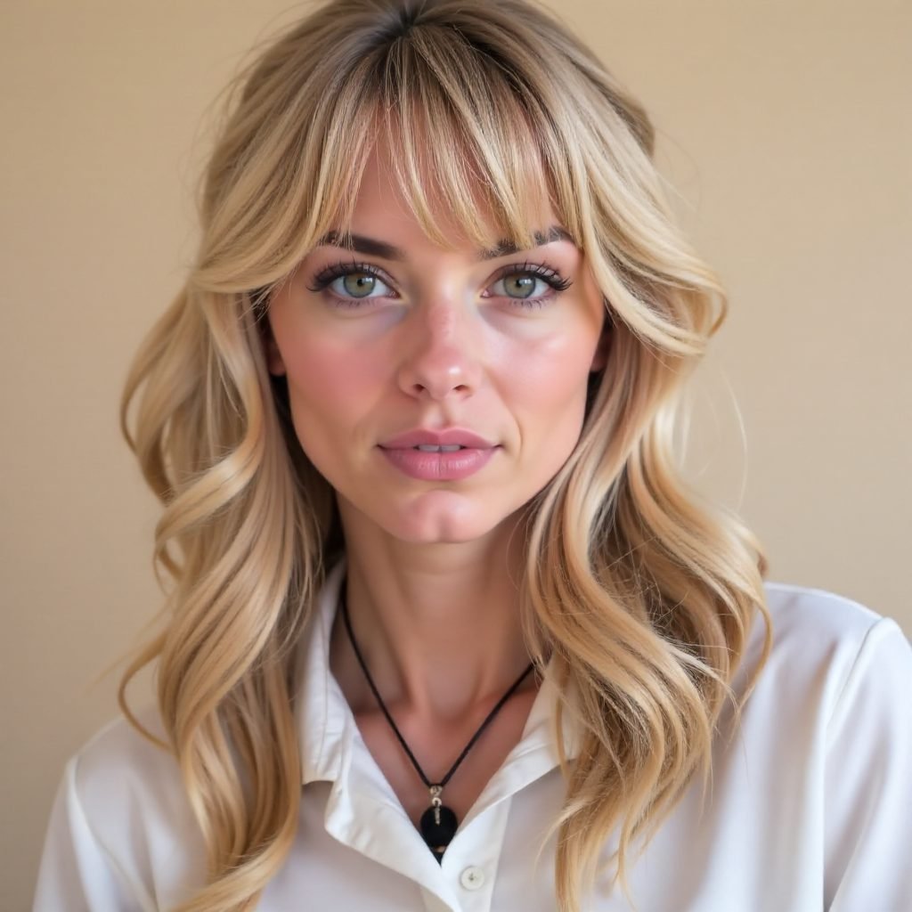30 Flattering Hairstyles for Women with Triangle Face Shapes