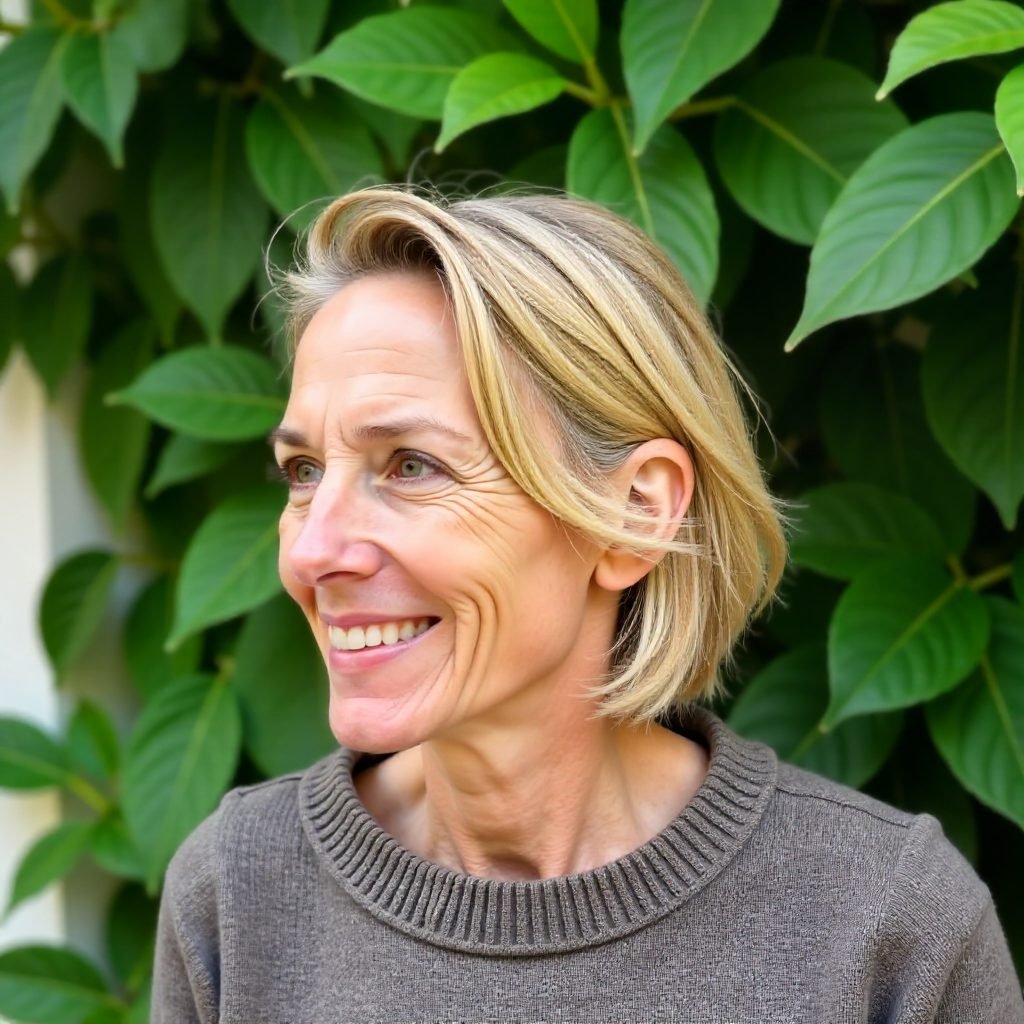 Low Maintenance Short Hairstyle