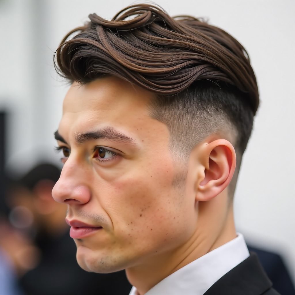 20 Slick Back Fade Hairstyles for Confident Men