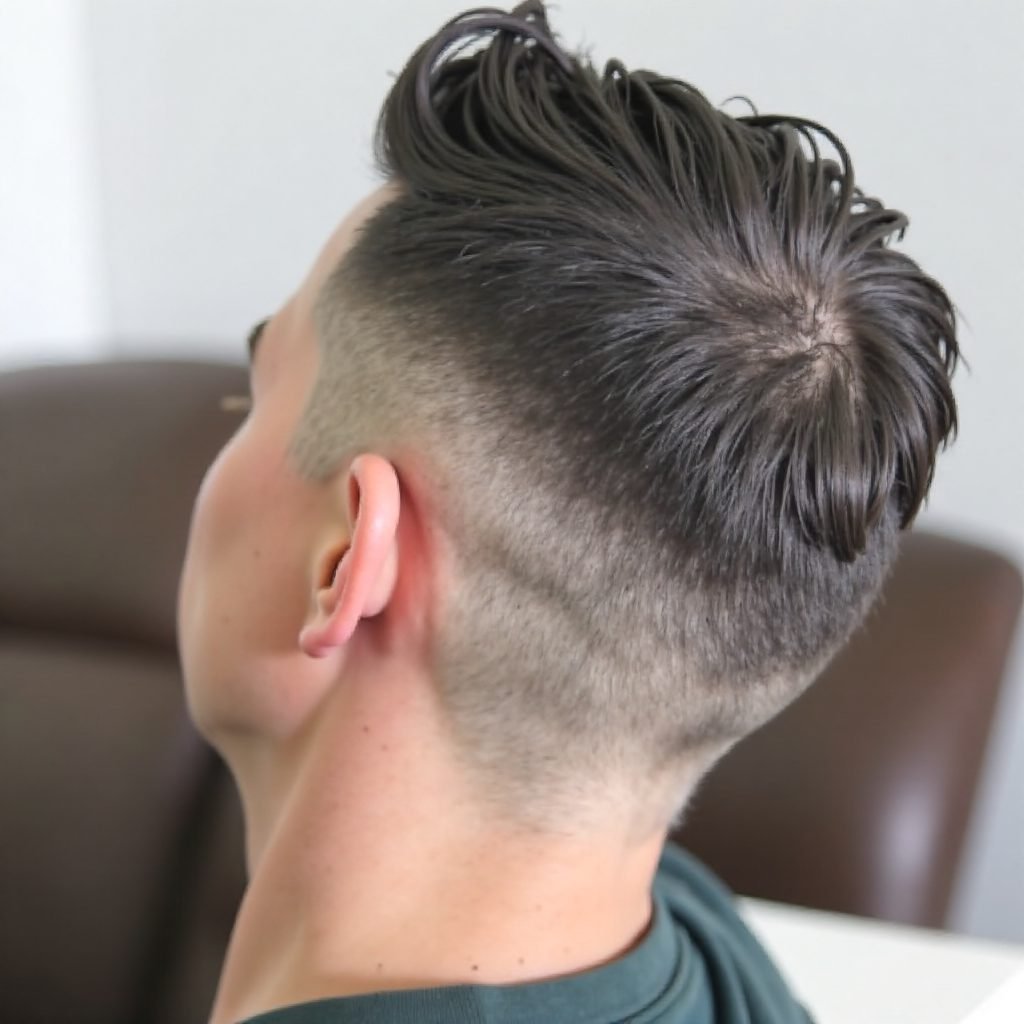 Disconnected Skin Fade Cut