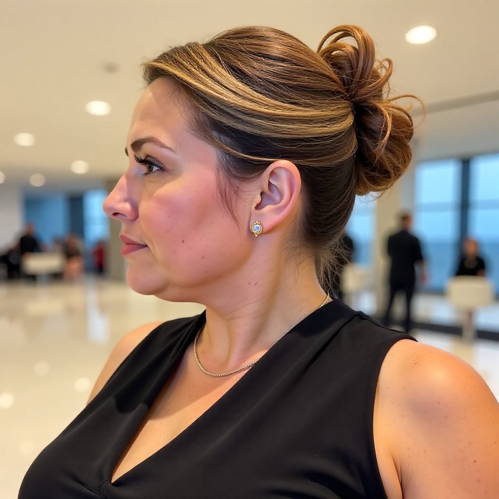 Two Tone Pixie with Tapered Nape