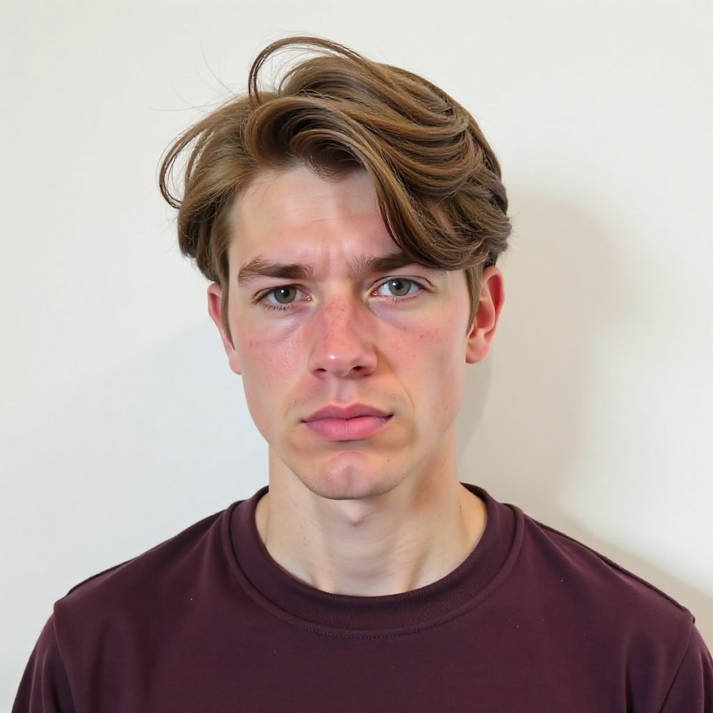 Short Shaggy Hairstyle for Wavy Hair