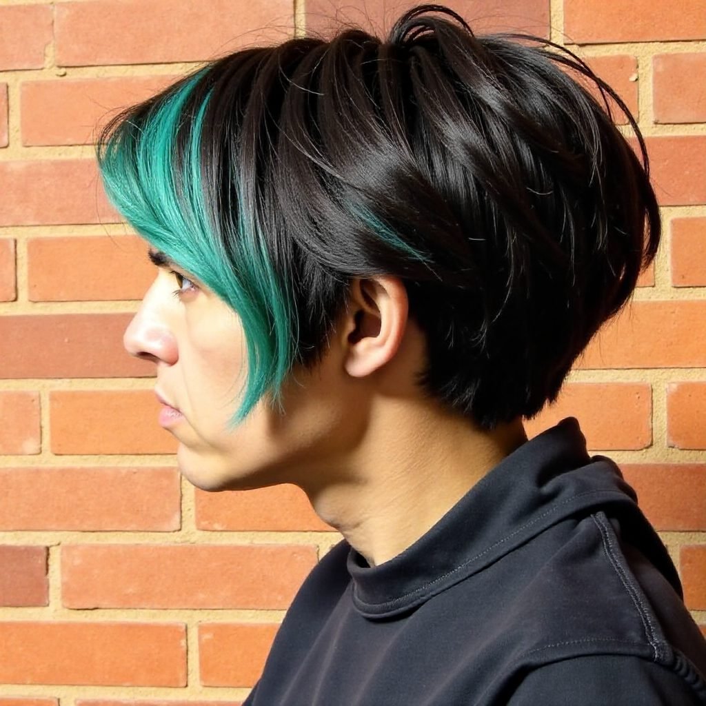 Stacked Alt Hairstyle for Women