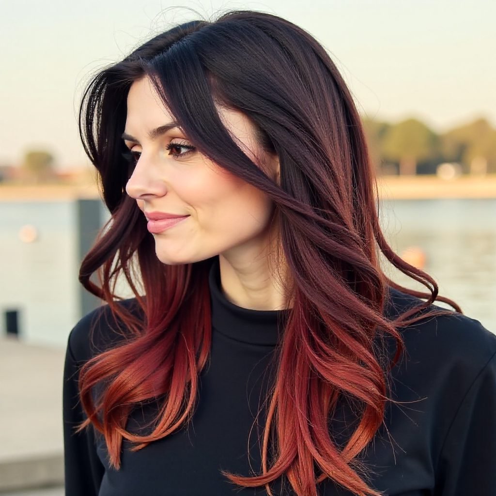 Long Alt Hairstyle for Straight Hair