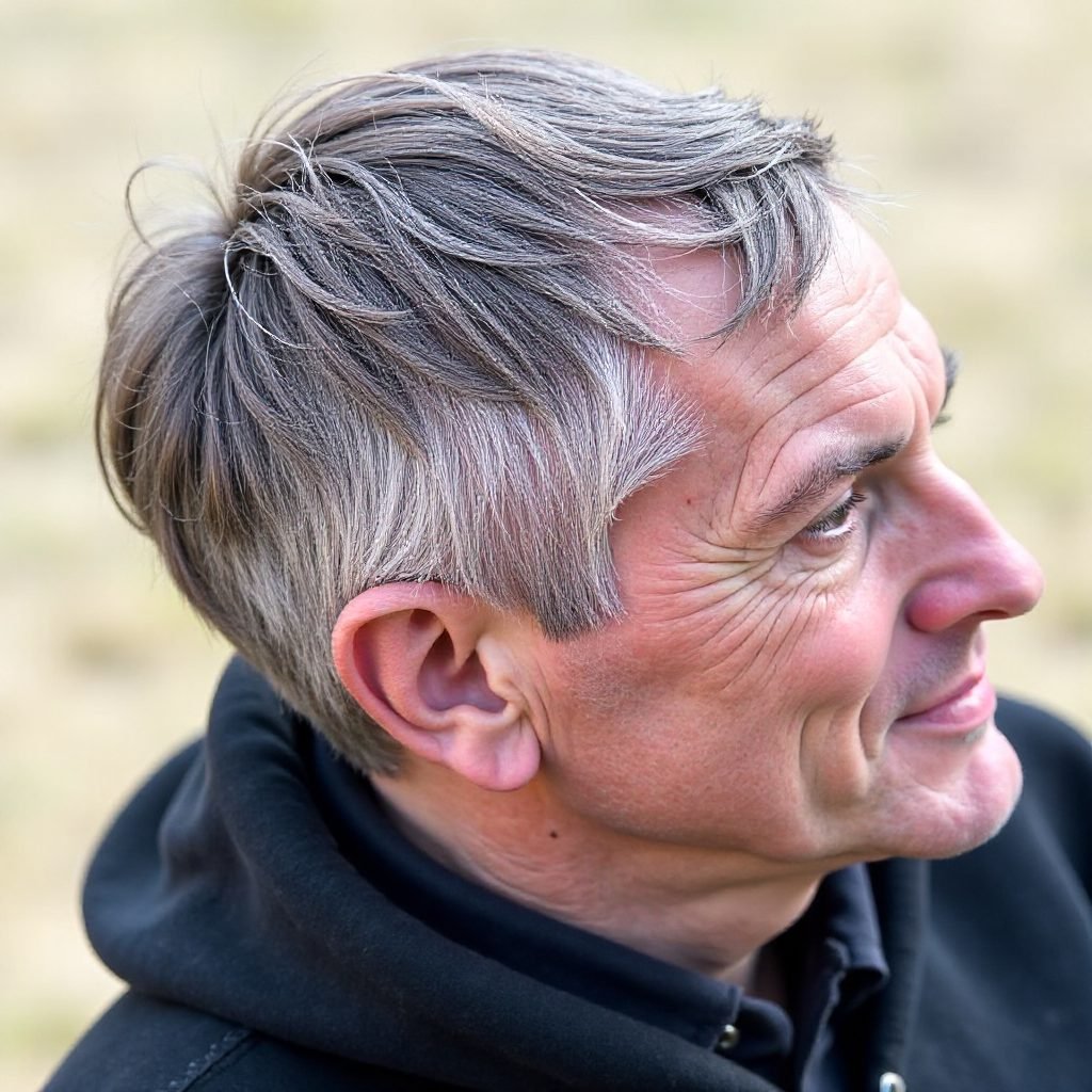 Alt Hairstyle for Shoulder Length Hair