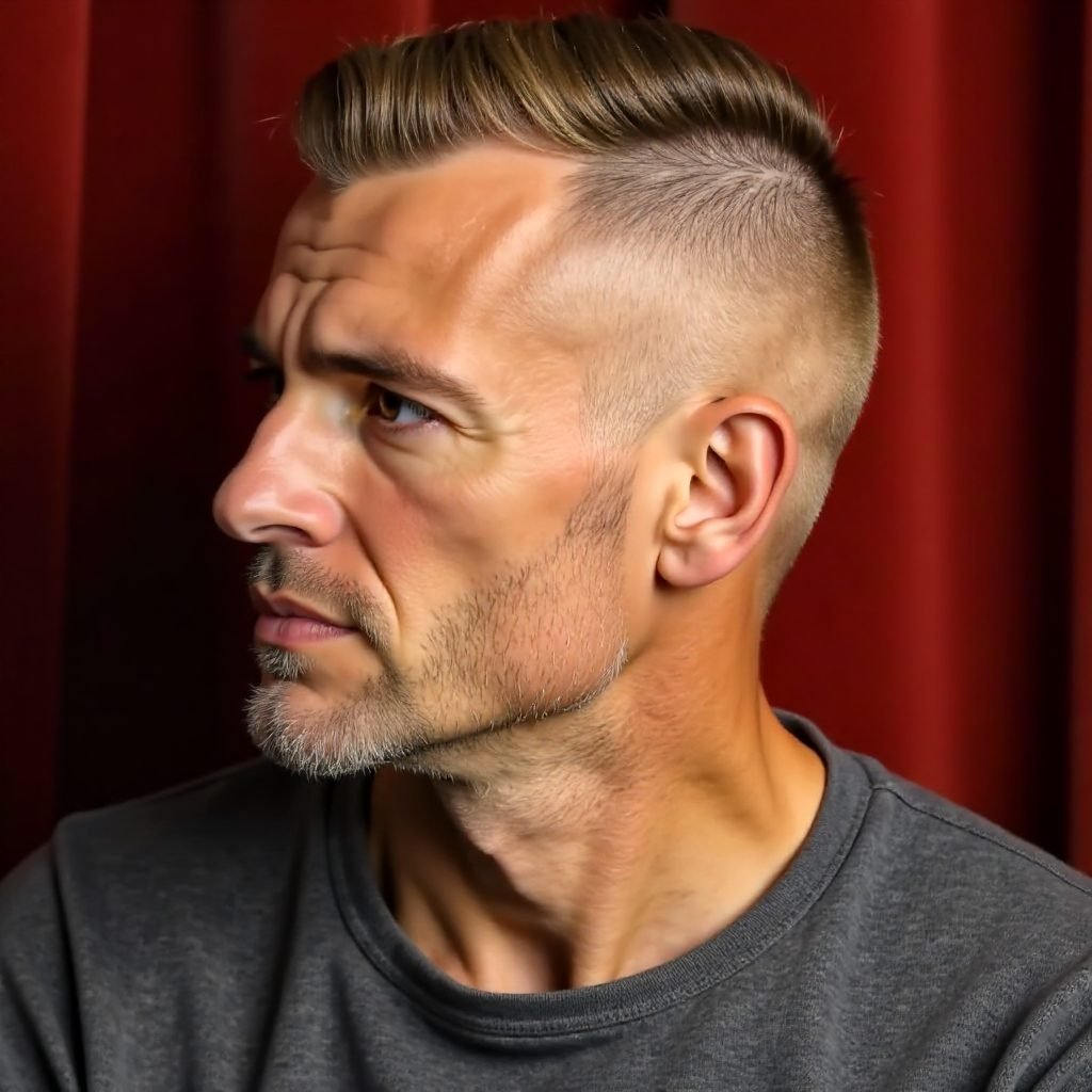High and Tight Haircut for Men Over 50