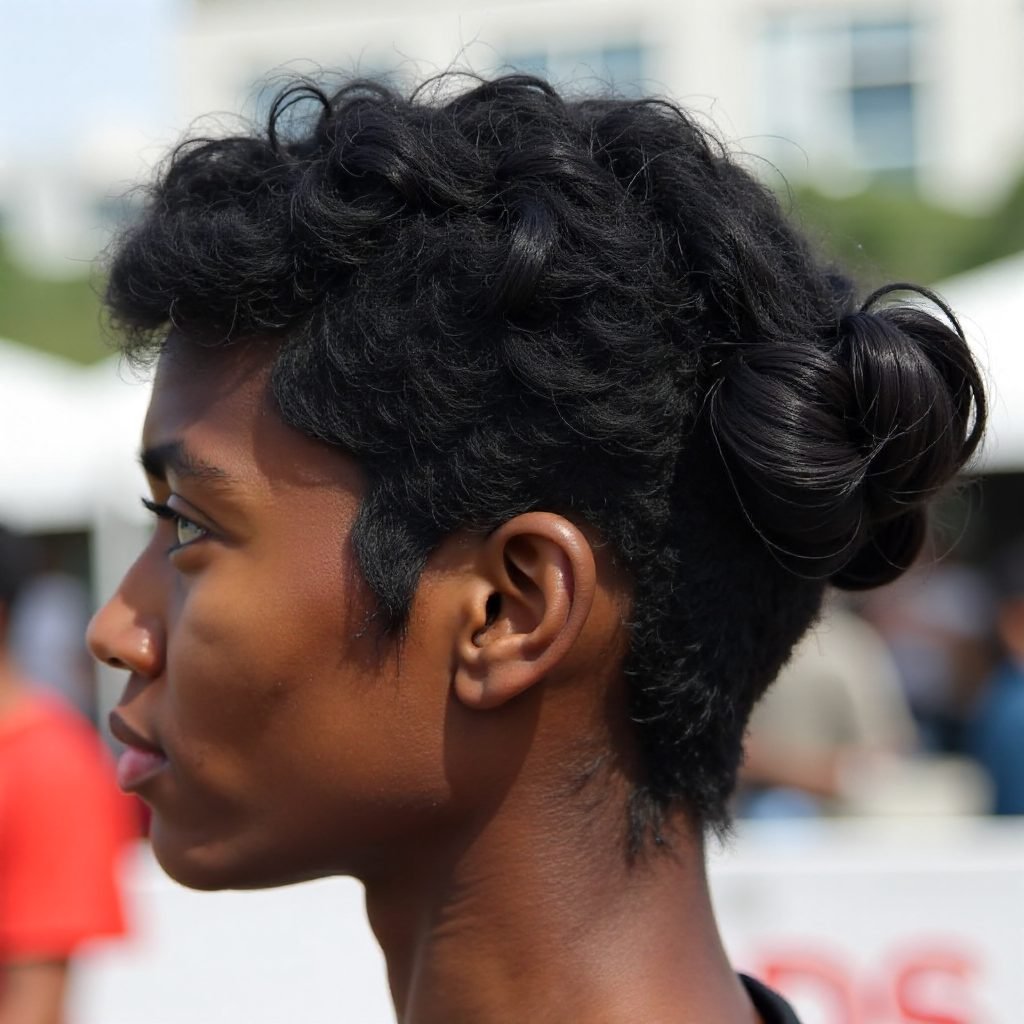 Natural Low Fade Women's Haircut