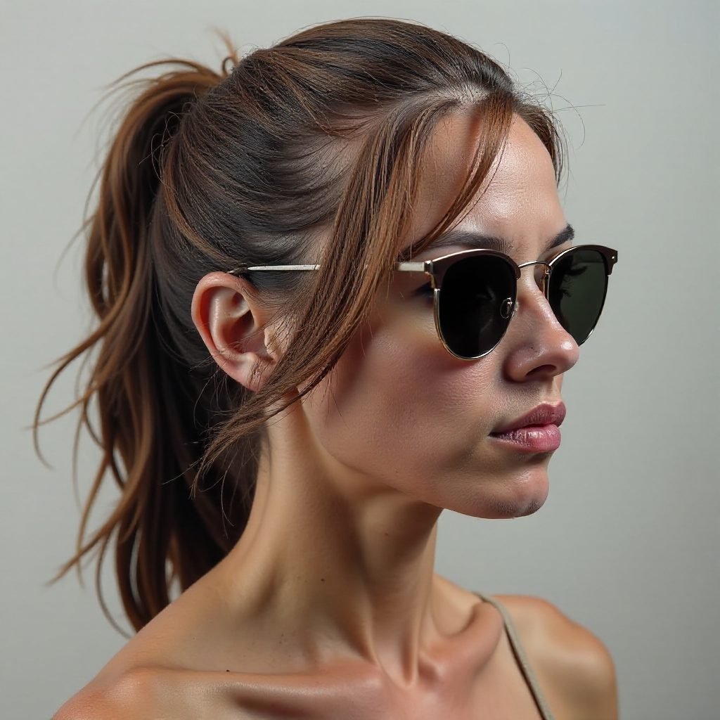 Thick Straight Hair with Feathered Layering Guys